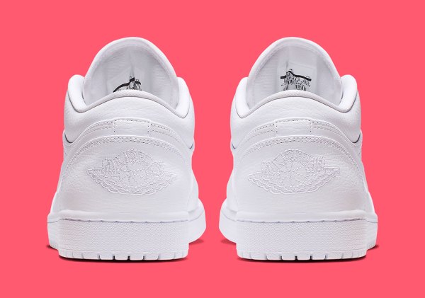 Jordan 1 Low Triple White 553558-112 Release Info | SneakerNews.com