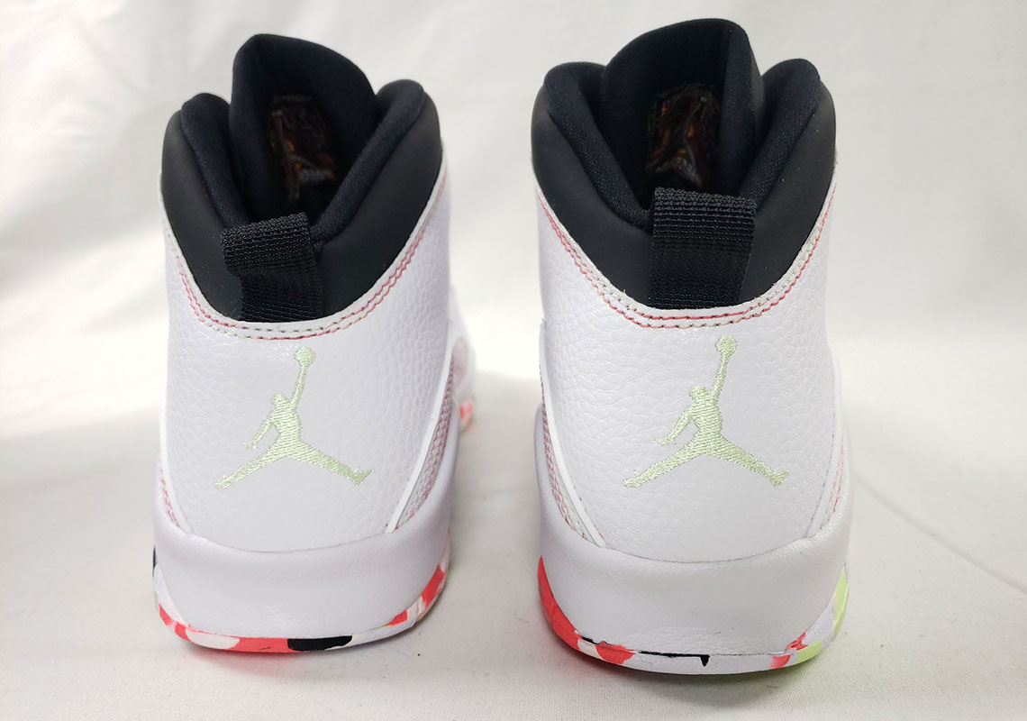 jordan 10 white barely volt black