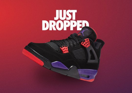 Nike SNKRS Releases The Air Jordan 4 “Raptors” With Drake’s Signature