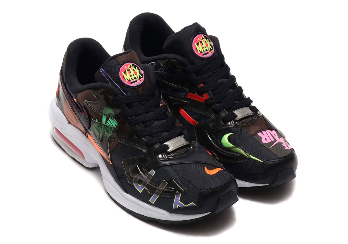 atmos Nike Air Max 2 Light Black CI5590-001 Release Date | SneakerNews.com