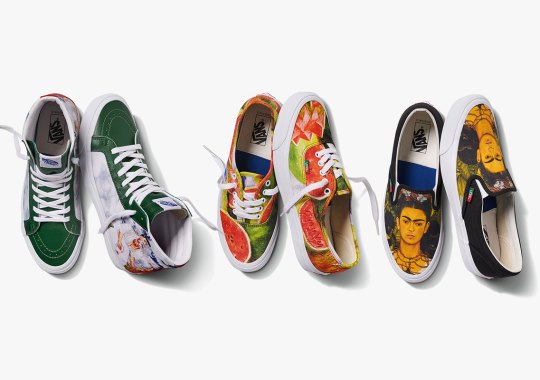 Vans Vault Honors Frida Kahlo With Artful Collaborative Footwear Collection