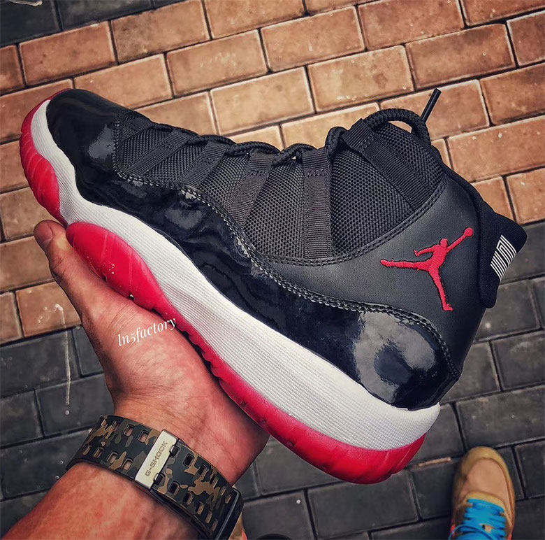 Jordan 11 Bred 2019 378037-061 Release 