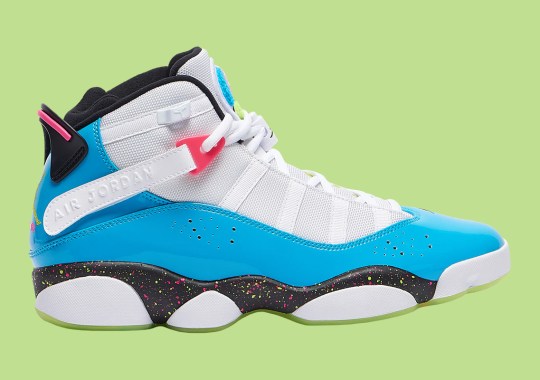 Colorful And Festive Accents Appear On The Jordan 6 Rings