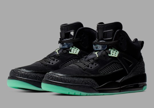 The Jordan Spiz’ike Is Back In Black And Green Glow