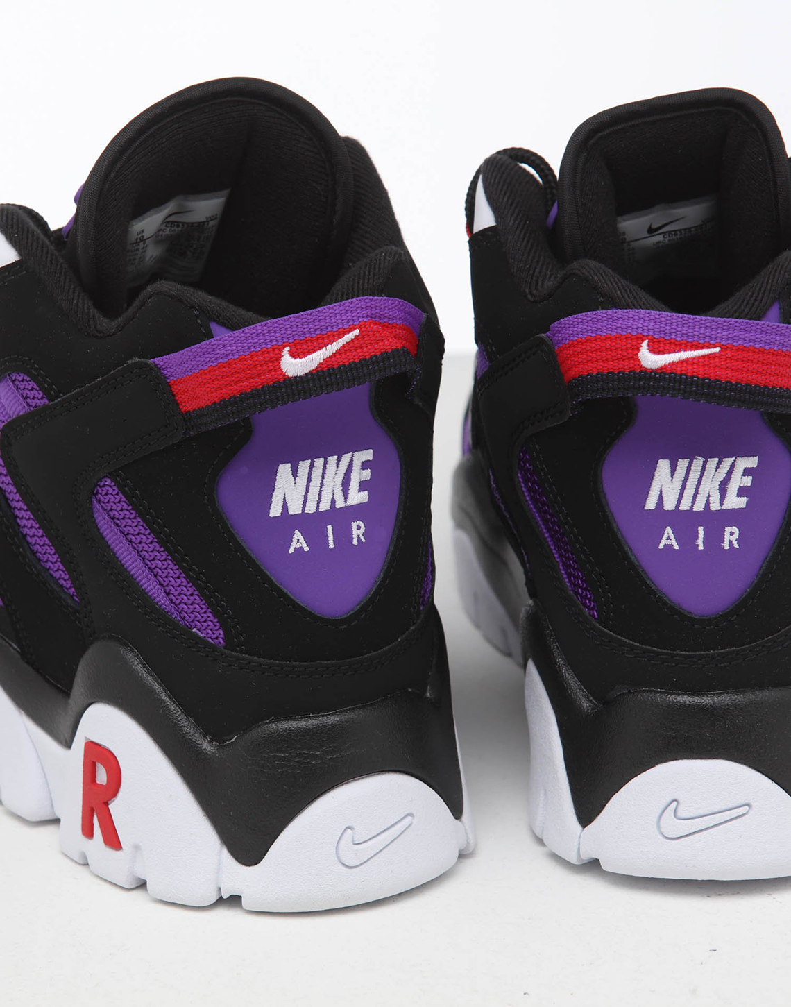 Nike air barrage store purple