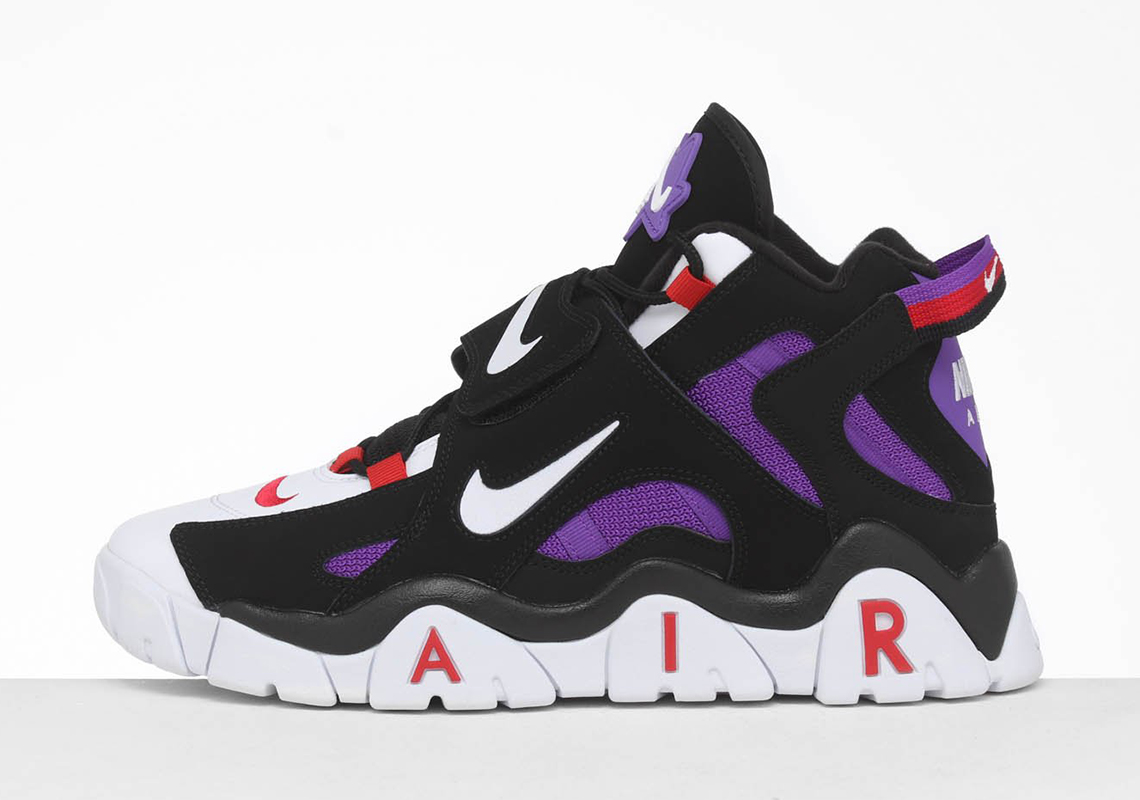 black purple sneakers