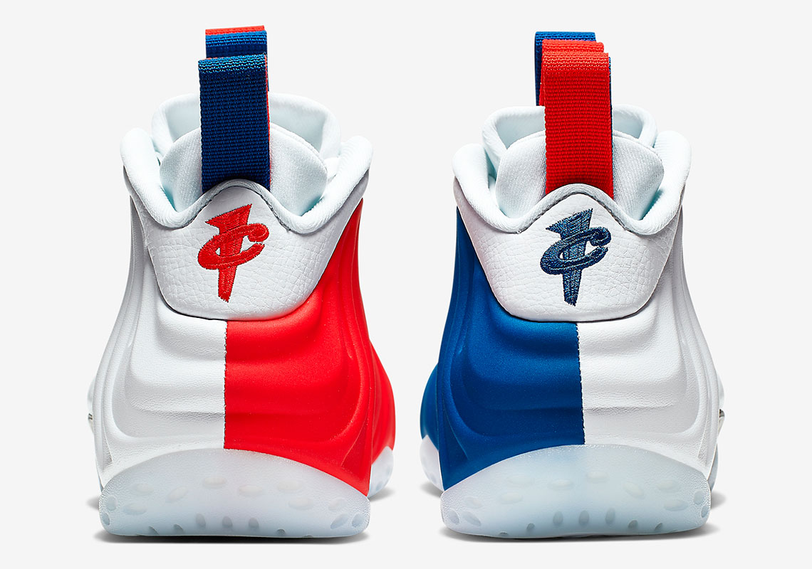 The Nike Air Foamposite One Celebrates July 4th With Asymmetric Color Blocking