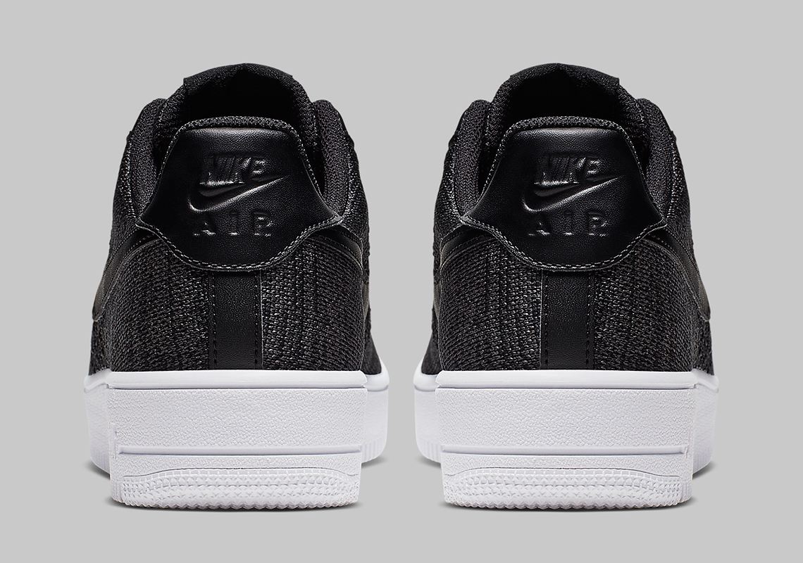 Nike Air Force 1 Flyknit Black Anthracite Ci0051 001 1