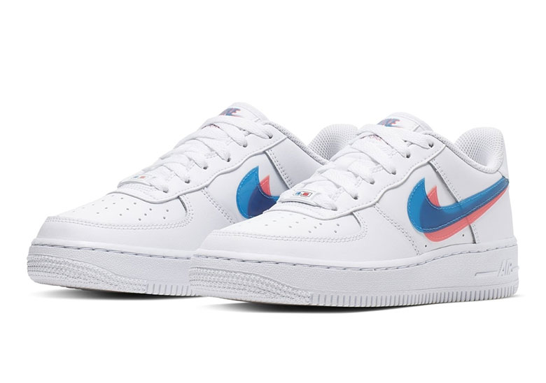 Nike Air Force 1 Low 3D Swoosh GS Release Info | SneakerNews.com
