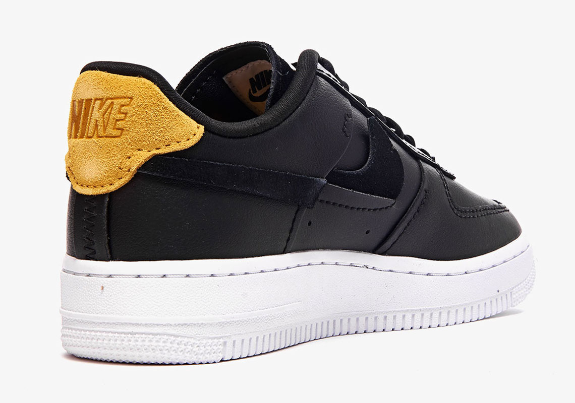 Nike Air Force 1 Low Inside Out Black 898889 014 3