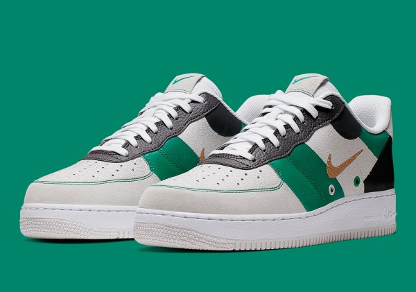 Nike Air Force 1 White Green Black CI0065-100 Release Info ...