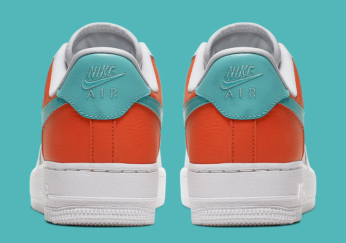 teal and orange nike shoes