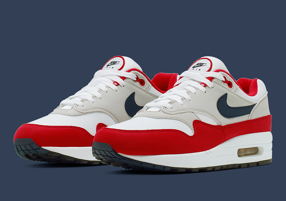 Nike Air Max 1 USA Flag Independence Day CJ4283-100 Release Date 