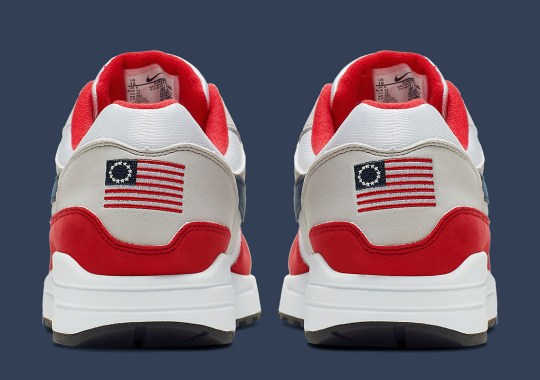 This Nike Air Max 1 For Independence Day Honors The Betsy Ross Flag