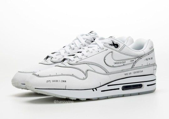 This Nike Air Max 1 “Schematic” Is Releasing On August 9th