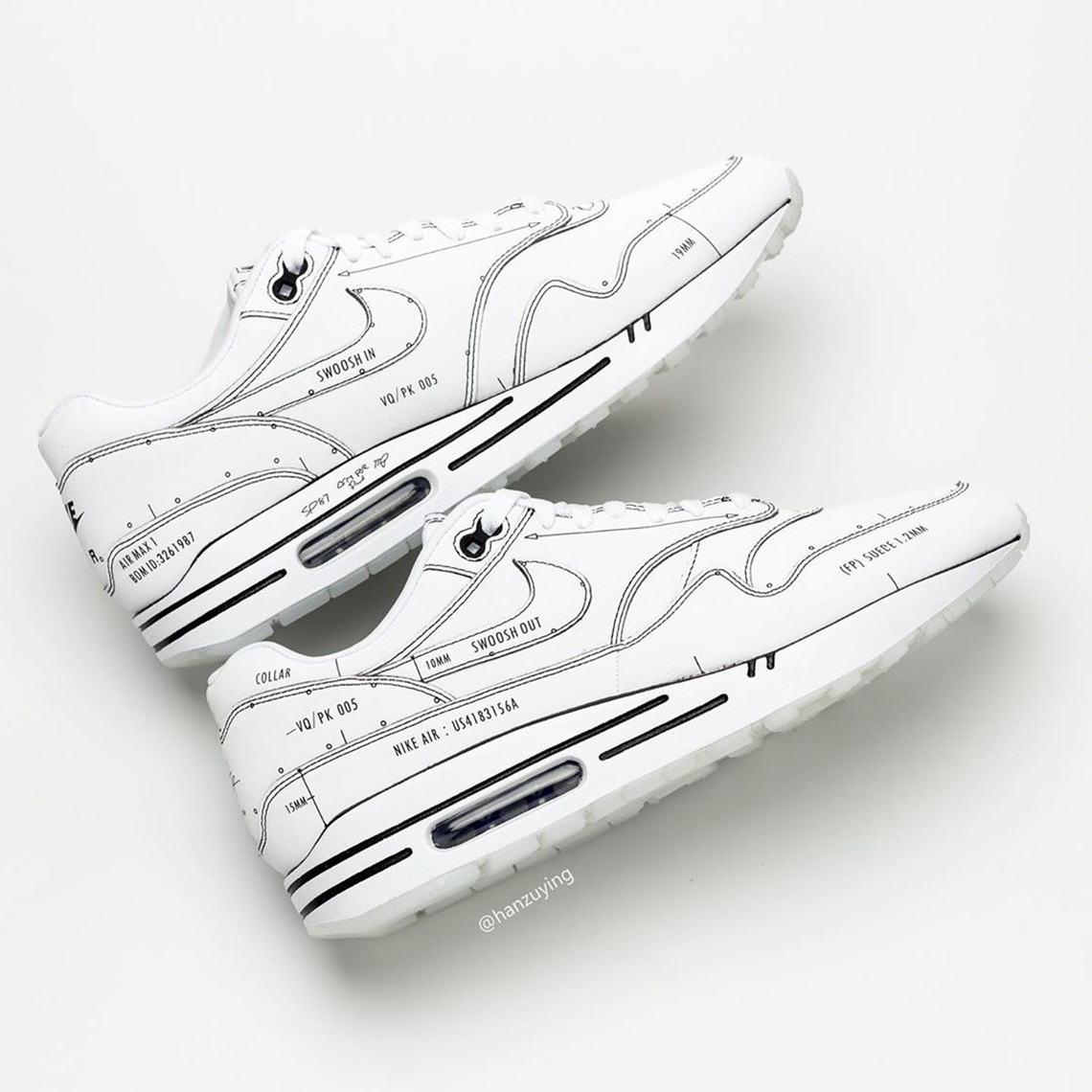 Nike air max 1 store tinker schematic not for resale