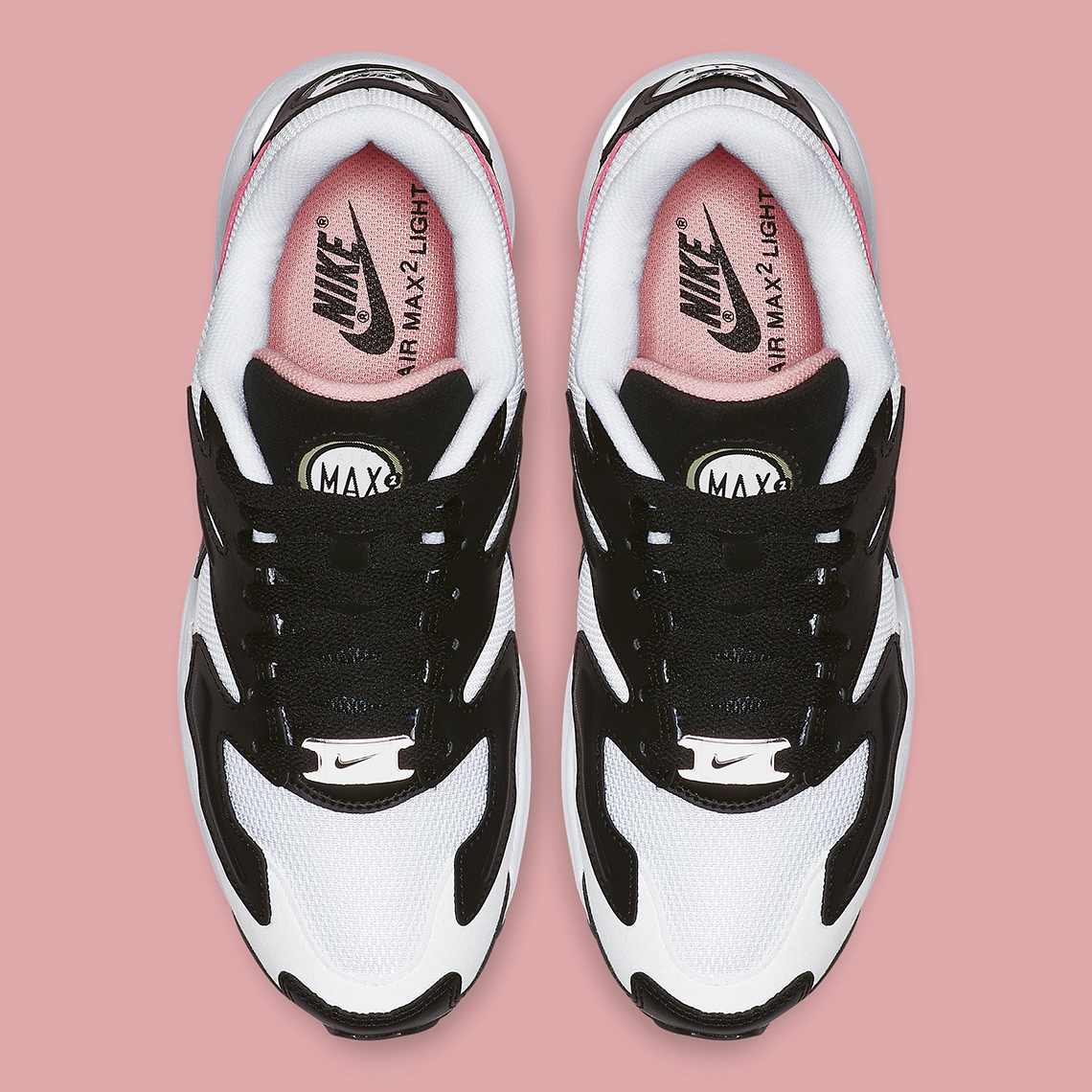 Nike Air Max 2 Light White Black Pink 