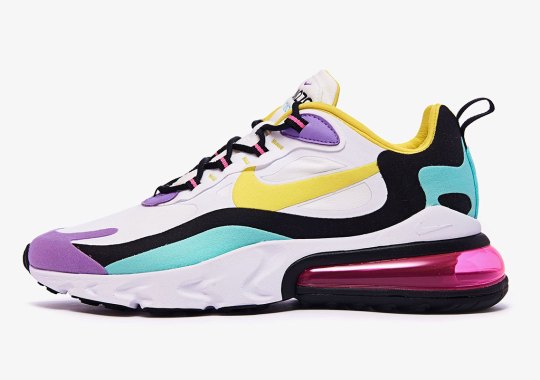 The Nike Air Max 270 React “Bright Violet” Releases On August 16th