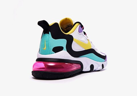 Nike Air Max 270 React Bright Violet Ao4971-101 Release Date 