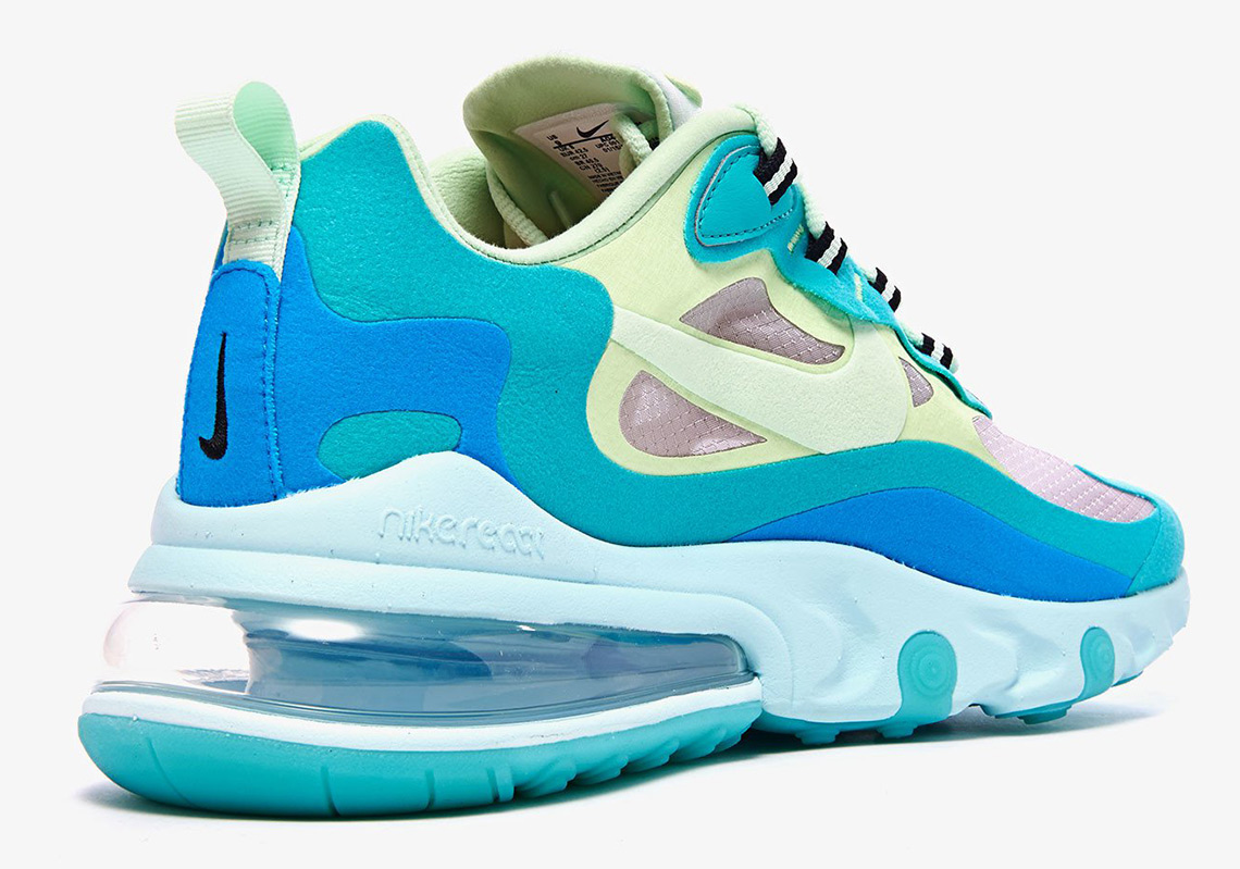 Nike Air Max 270 React Ao4971 301 Hyper Jade Frosted Spruce 3