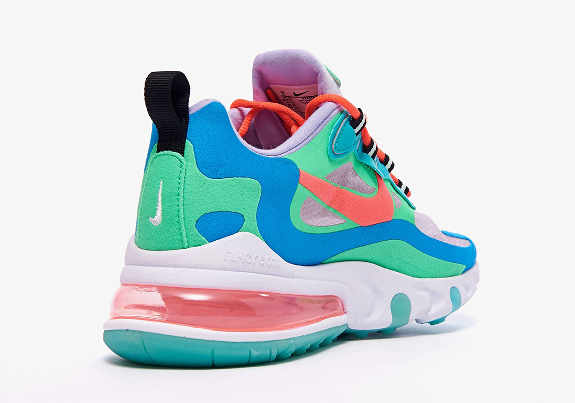 Nike Air Max 270 React Triple Blue CI3866-400