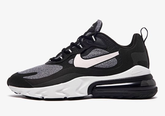 The Nike Air Max 270 React In Black And Off Noir To Release In Unisex Sizes