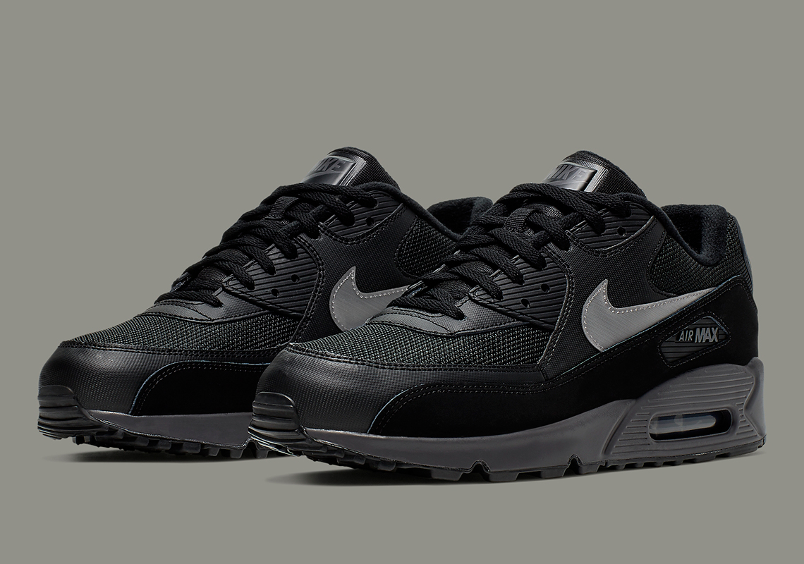 Nike Air Max 90 Black Silver Aj1285 023 Release Info 3053