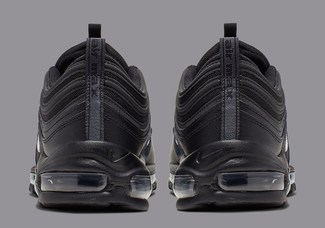Nike Air Max 97 To Drop In Stealthy Black Colorway: Official Photos