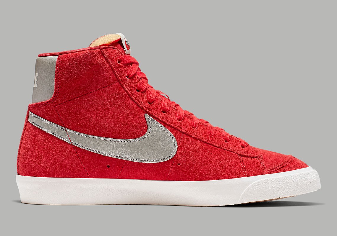 Nike Blazer Mid Vintage Red Cj9693 600 5