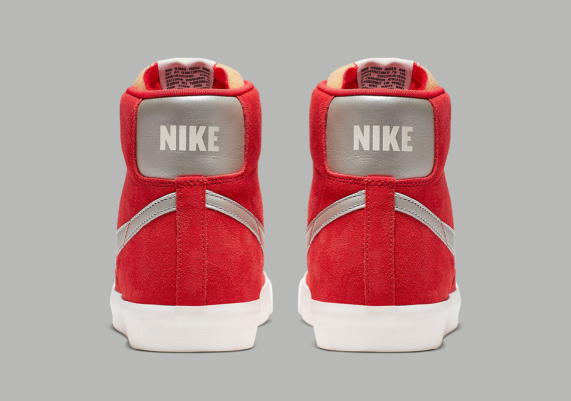 Nike Blazer Mid Vintage Red Cj9693 600 6