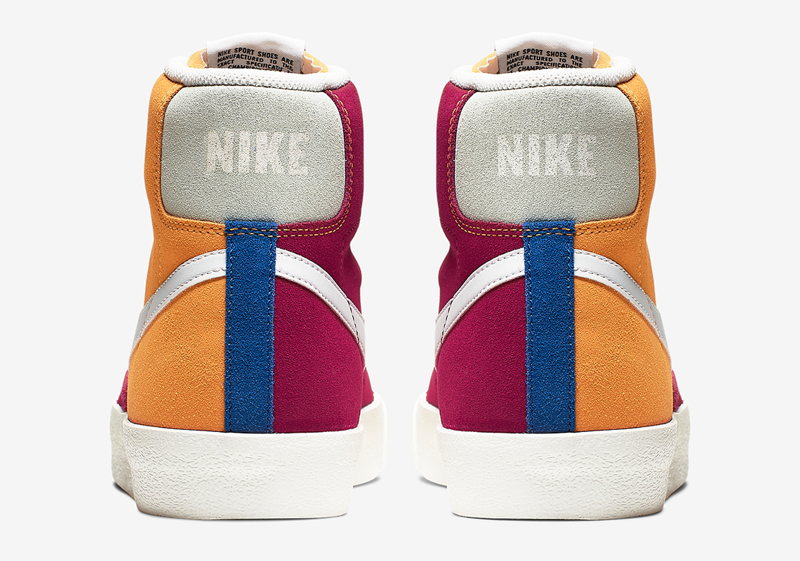 Nike blazer mid vintage 2025 emerges in multi-suede colorway