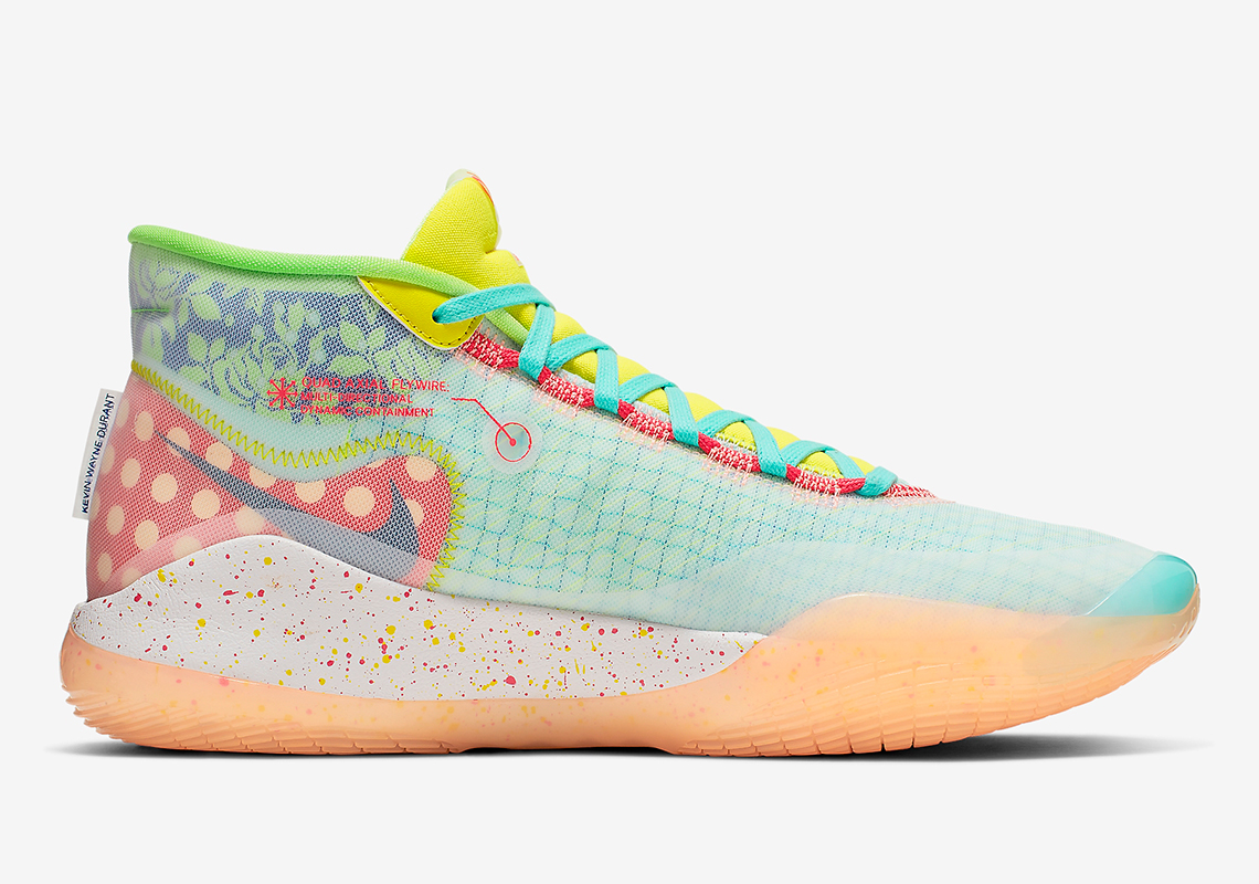 nike kd 12 men peach jam