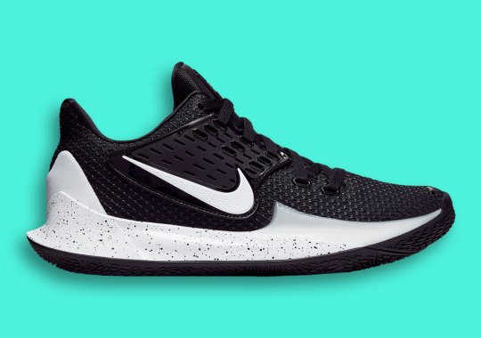 nike kyrie low 2 black white 1