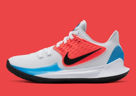 The Nike Kyrie Low 2 Gets Crimson And Blue Hero Overlays