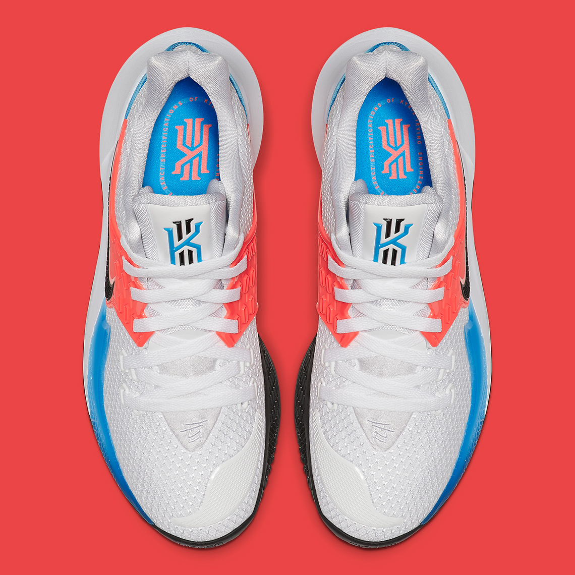 Nike Kyrie Low 2 White Blue Crimson AV6337-100 Release Date ...