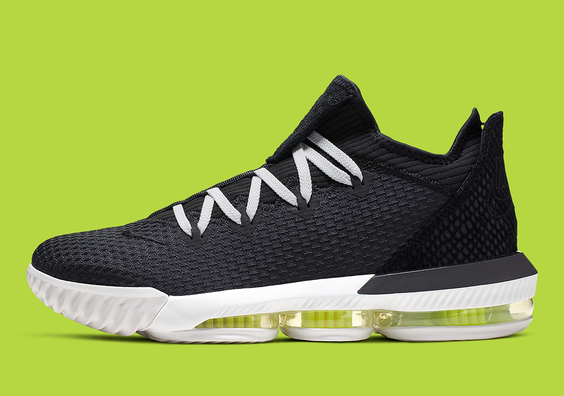 Nike LeBron 16 Low Black Python Volt 