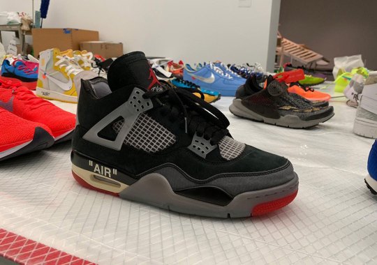 Off-White x Air Jordan 4 And More Of Virgil Abloh’s Unreleased Samples On Display At MCA Chicago