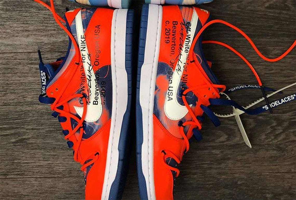 off white dunk low futura