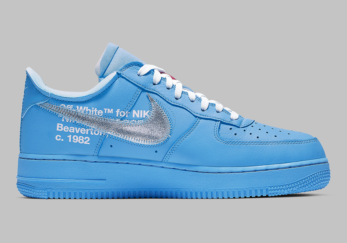 Airfield opener prison Off-White Nike Air Force 1 MCA Blue CI1173-400 | SneakerNews.com