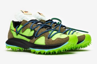 Off-White Nike Terra Kiger 5 Green CD8179-300 Store List | SneakerNews.com