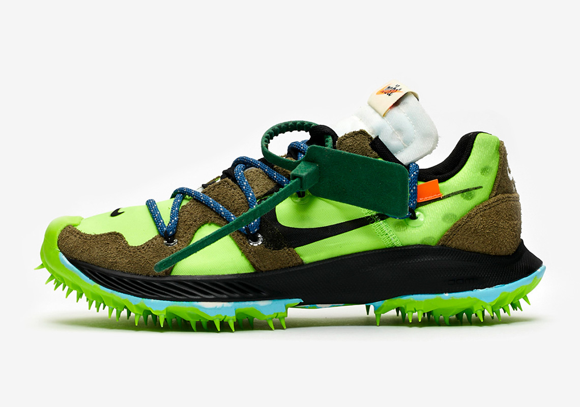 Off White Nike Terra Kiger 5 Green CD8179 300 Store List