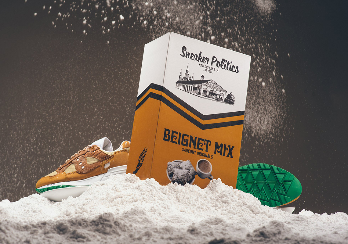 Saucony x sneaker politics x clearance cafe du monde shadow 5000