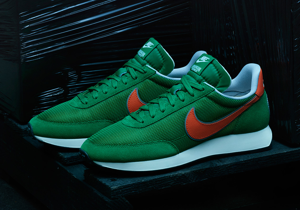 stranger things nike green