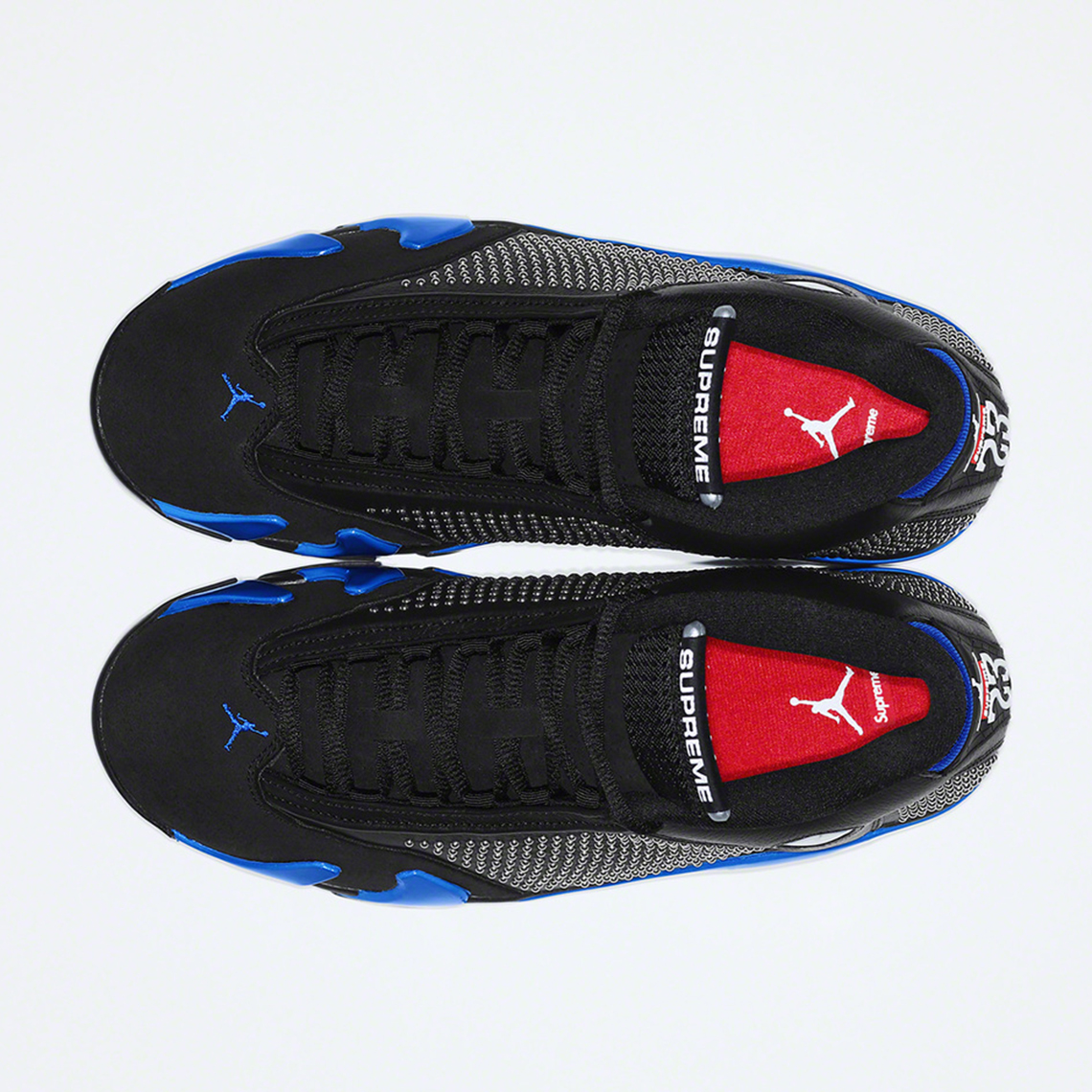 Supreme x Air Jordan 14 Pack •