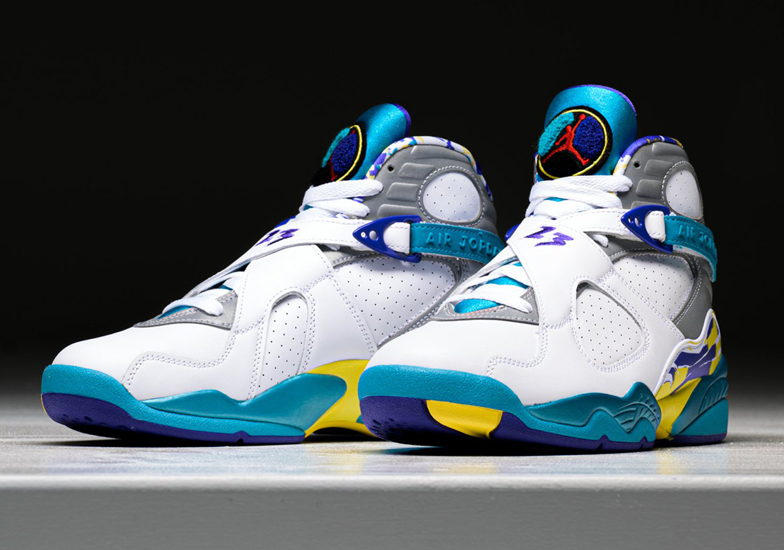 air jordan 8 wmns white aqua