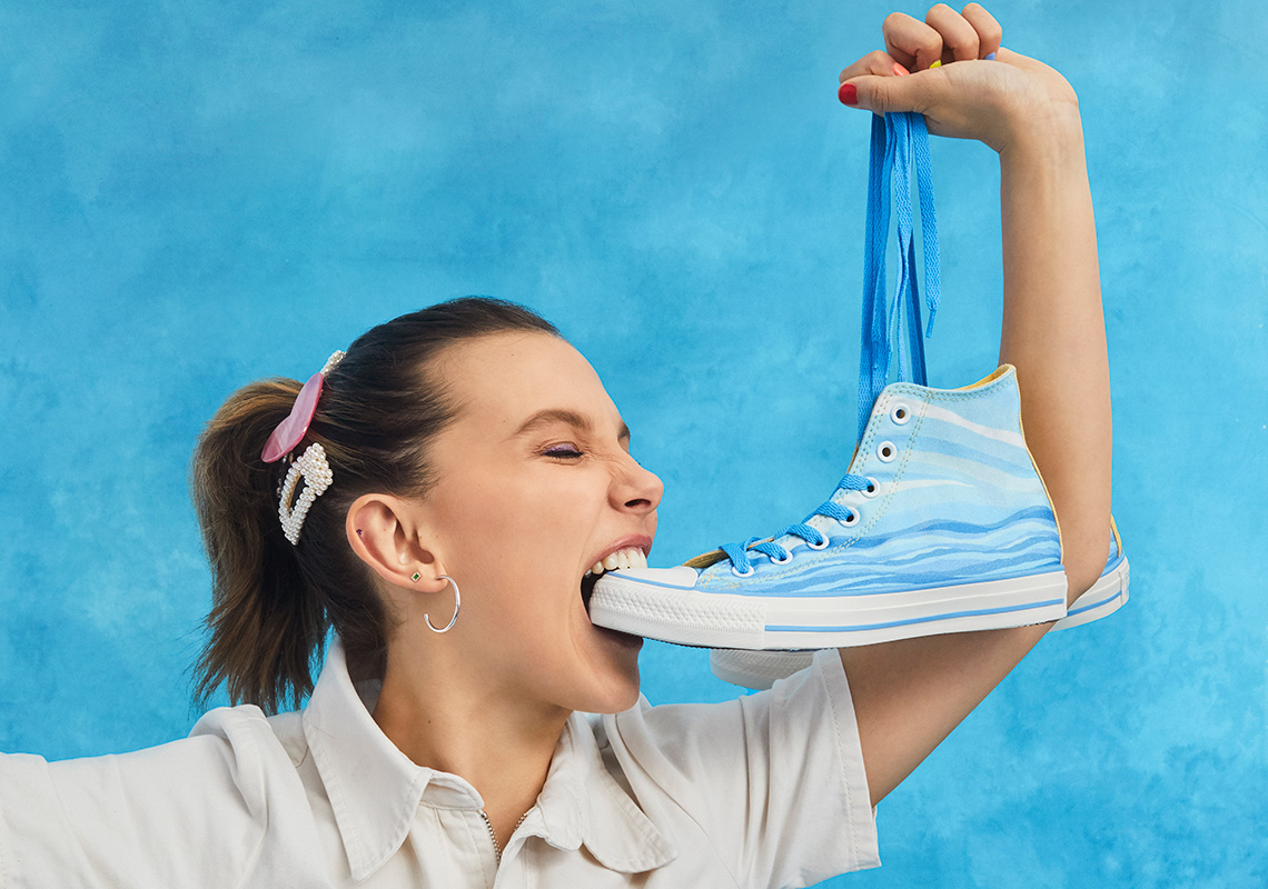 Desnatar Cambios de dormitar Millie Bobby Brown Converse Chuck Taylor By You Release Date |  SneakerNews.com