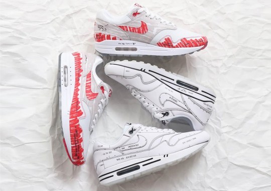 The Nike Air Max 1 “Sketch To Shelf” Pack Releases On July 13th