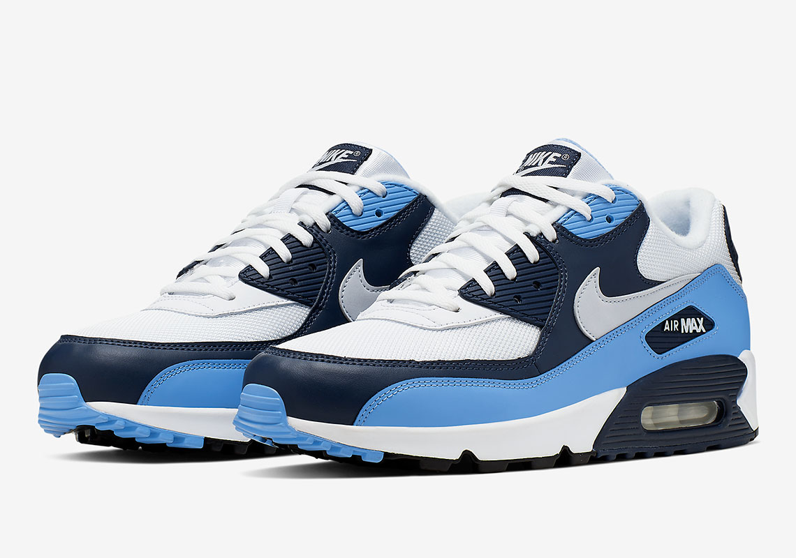 The Nike Air Max 90 Arrives In UNC Colors