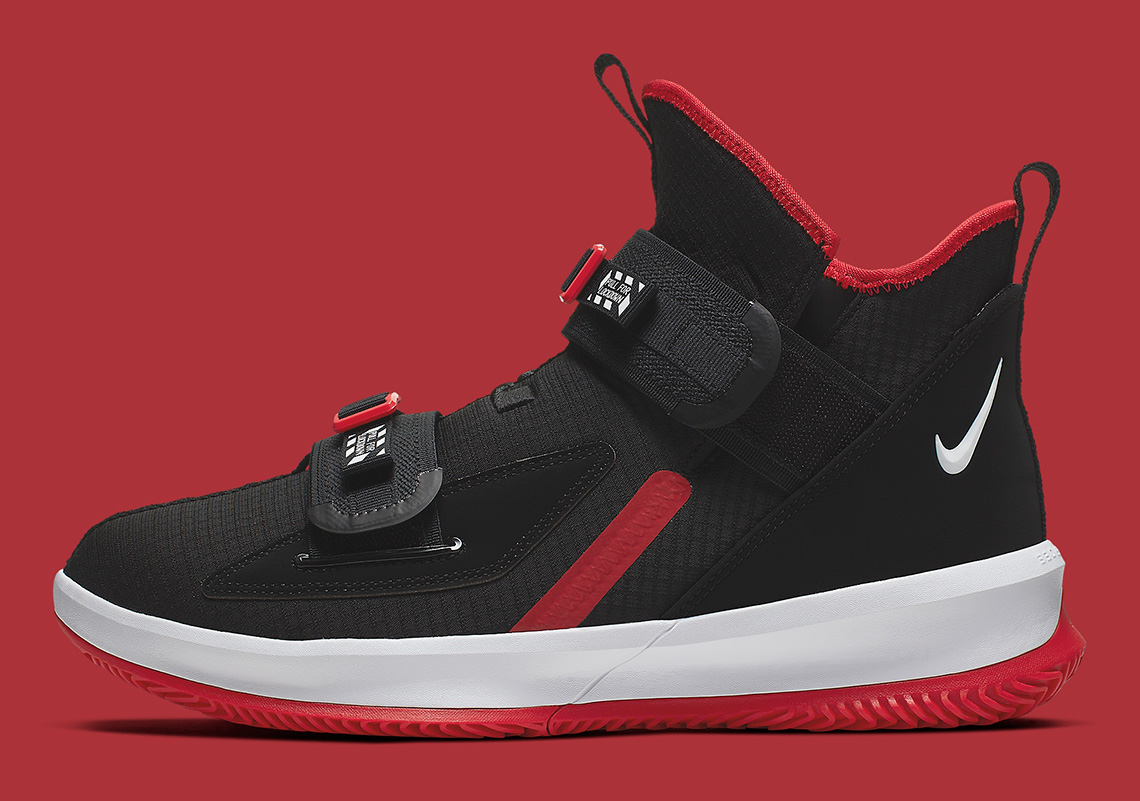 Nike LeBron Soldier 13 Black Red AR4228 