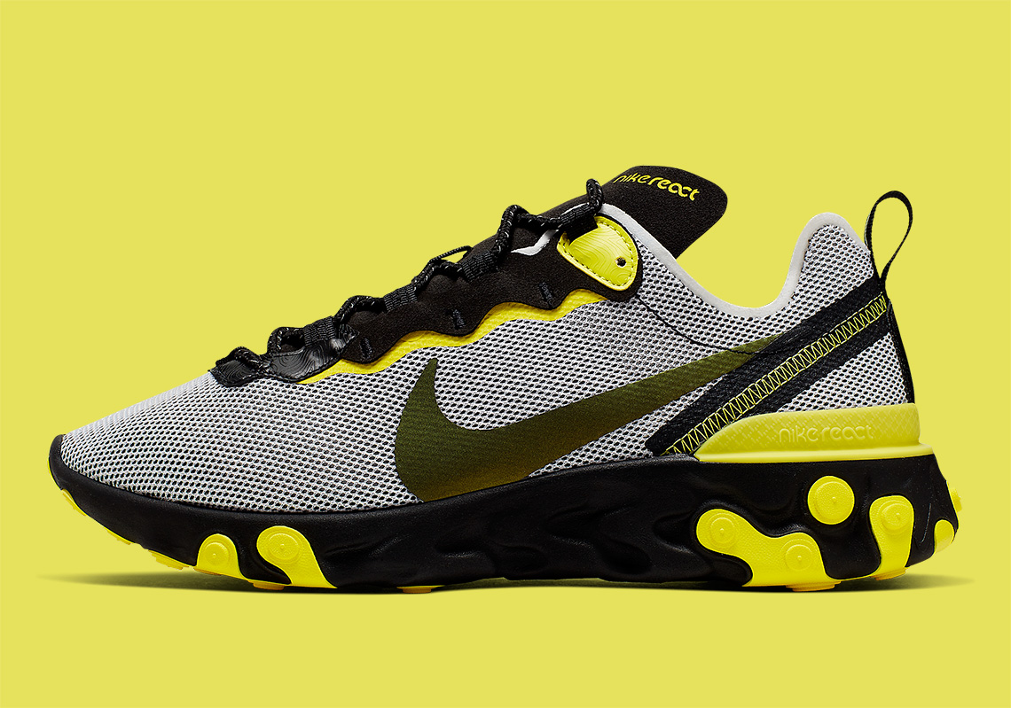 Nike React Element 55 "Dynamic Yellow" Is Available Now